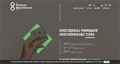 Desktop Screenshot of kantormyslenice.pl